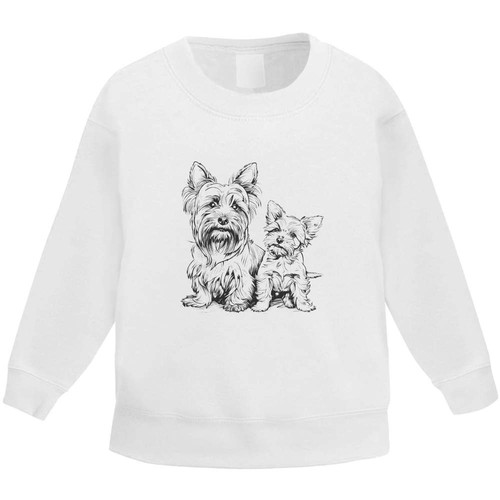 Yorkshire terrier mother and - terrier,