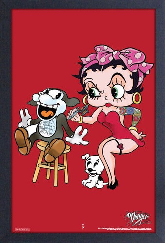 638465 betty boop tattoo james - 638465,