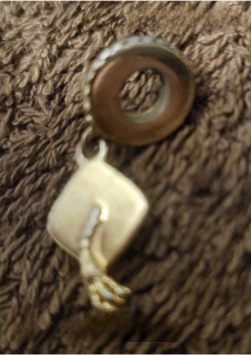 Pandora graduation hat - graduation, dangle