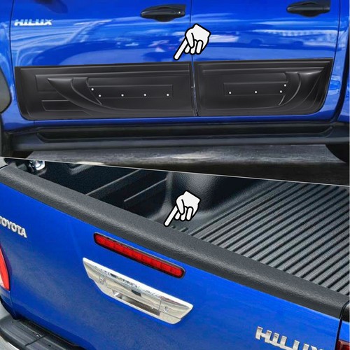 Door cladding tailgate - tailgate, cover