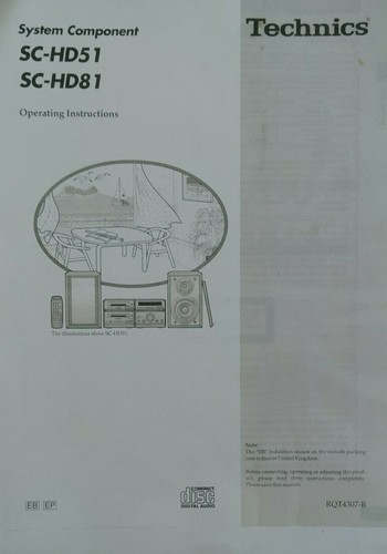 Technics hd51 sc hd81 - sc-hd51,