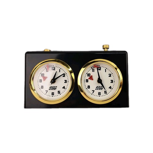 Vintage analog chess - vintage, clock