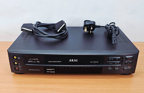 Akai g715 hifi vhs vcr - vs-g715,