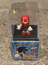 Sonic The Hedgehog X Knuckles Sega Toy Mini Figure Rare Official Japanese Boxed
