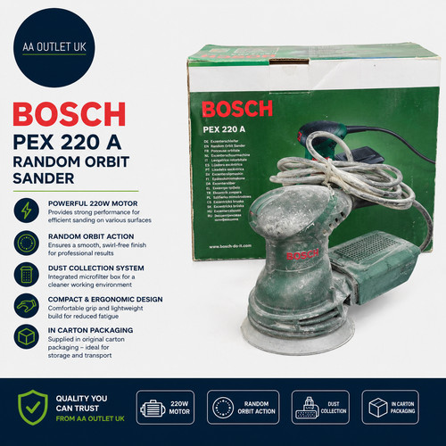 Bosch random orbit sander pex - orbit,