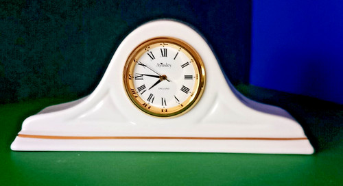 Aynsley clock quartz - quartz, fine