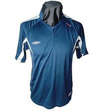 UMBRO T4F TSHIRT TRAINING TOP - MENS SIZE SMALL - RETRO JERSEY TOP
