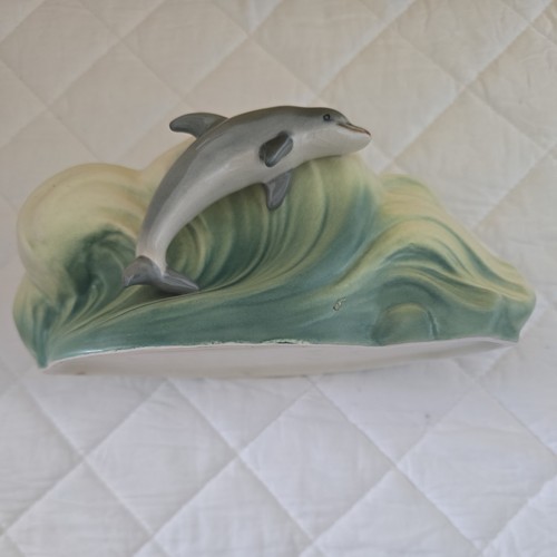 Vintage sylvac ceramic dolphin - sylvac,