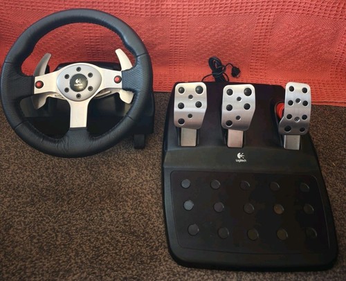 Logitech g25 racing steering - racing,