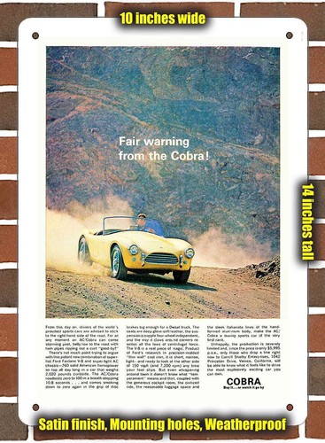 Metal sign 1962 - -, ac