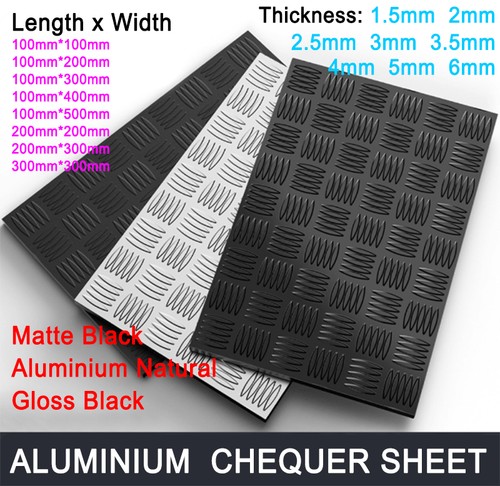 Aluminium bar tread plate - bar,