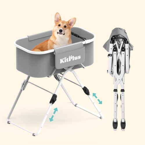 Foldable dog bath - foldable, 5