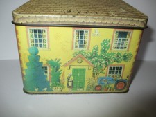 Vintage Village Stores 1984 Ian Logan Empty Toffee Tin Collectors The Dairy