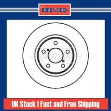 2x Brake Discs Vented For