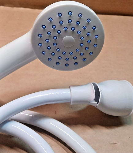 Shower head hose - head, on