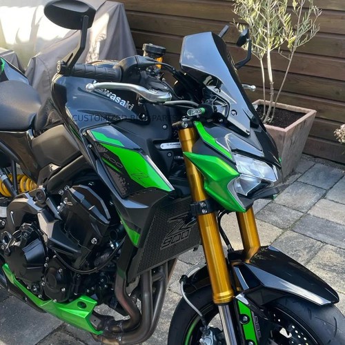 Motorcycle black windscreen - motorcycle,