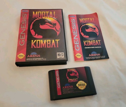 Mortal kombat sega - mortal, genesis
