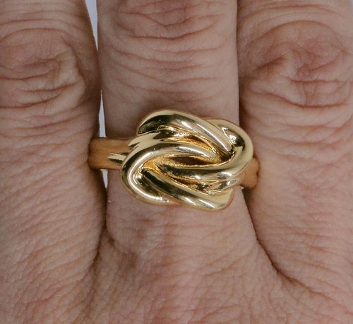 14k yellow gold wide double - yellow,