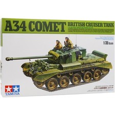 Tamiya A34 Comet British Cruiser Tank Military Model Kit 35380 Scale 1:35