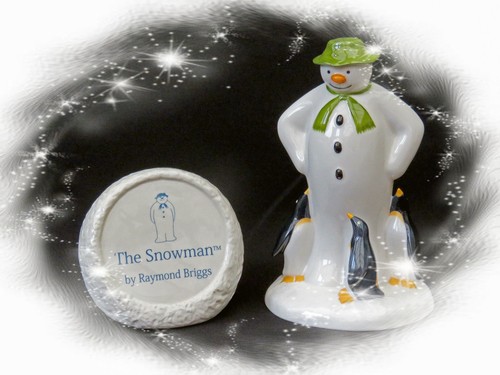 Coalport the snowman with - with, his