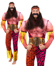 Wrestler Costume Adults Deluxe