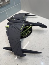 Star Trek Model - Romulan Warbird ***RARE***  - 3D Print - w/Display Stand