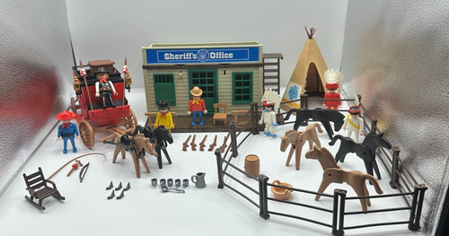 Playmobil sheriff office set - sheriff's,