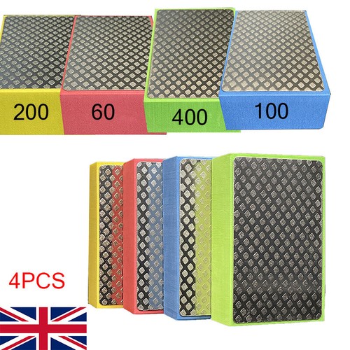 Diamond polishing hand - 4x, pads