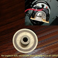 For Logitech G25 G27 Driving Force 60-Slot Steering Wheel Steel Optical Encoder