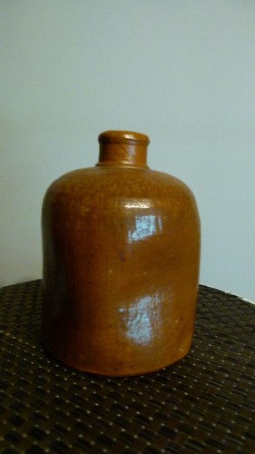 Antique salt glazed square - salt,