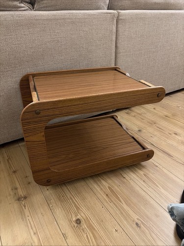 Vintage teak drinks trolley - vintage,
