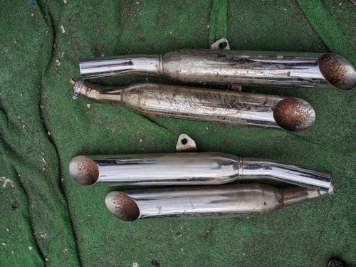 Yahama max 1200 exhaust - max,