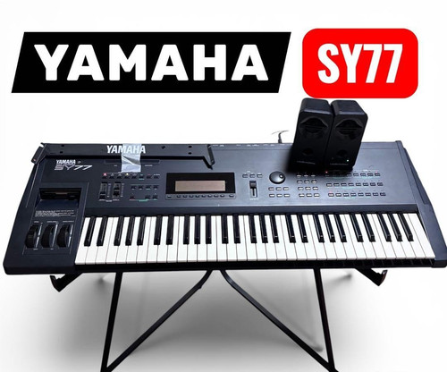 Yamaha sy77 synthesizer - yamaha, synthesizer,