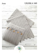 Aran Knitting Pattern: Cushion