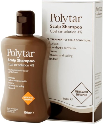 Polytar scalp shampoo 150ml - shampoo,