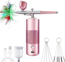 Creative Airbrush Kit for Makeup & Nail Art - Battery-Powered Convenience