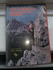 Via Ferrata: Scrambles in the Dolomites - Italy, Vintage Mountaineering BOOK