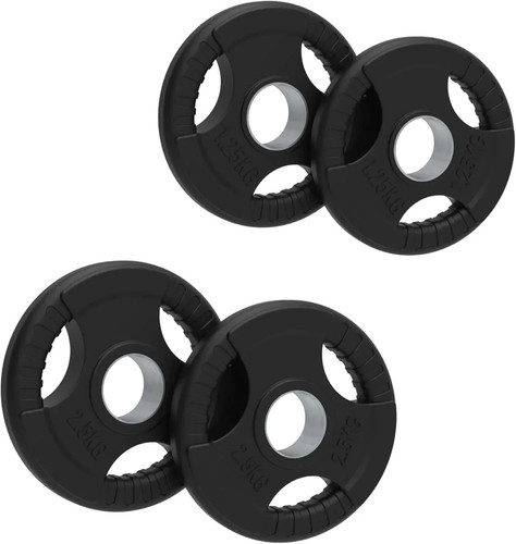 Olympic tri grip rubber weight - tri-grip,