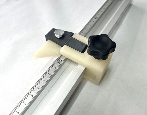 Flip over measuring stop - stop, for