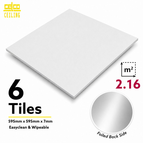 Suspended ceiling wipeable - suspended,