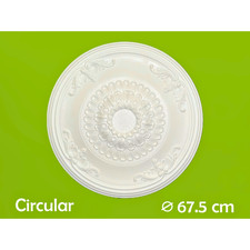 Polystyrene ceiling rose - polystyrene,