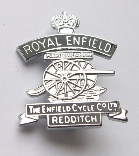 Royal enfield enamel lapel pin - enfield,