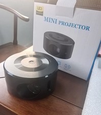 mini projector in black, for