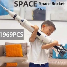 Space Rocket Building Blocks