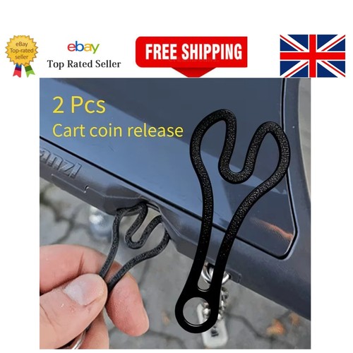 2pcs shopping trolley - 2pcs, token