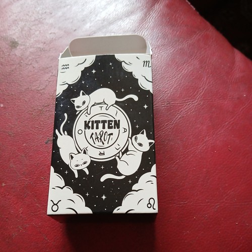 Kitten tarot deck cards - kitten, |