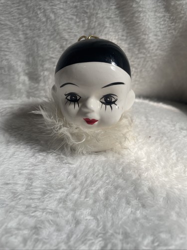 Vintage pierrot clown pomander - vintage,