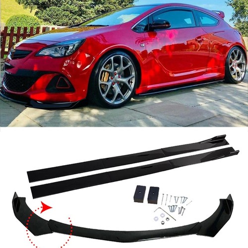 Front bumper lip spoiler - front,