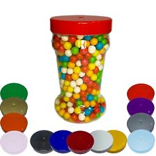 Large Plastic Storage Jars
