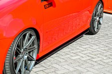 Bi side sills sideskirts flaps made of ABS suitable for VW Golf 5 GTI R32 Pirelli